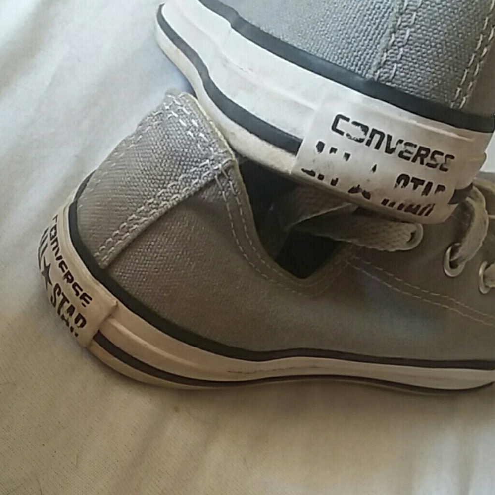 Gray Converses - Picture 4 of 4